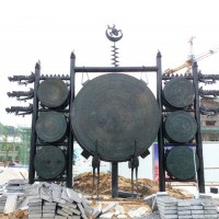貴州省獨(dú)山縣-布依族神鼓-銅雕