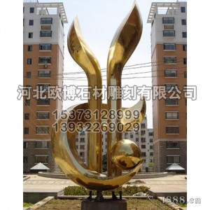 不銹鋼雕塑_城市雕塑