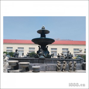 石雕噴泉-106-人物噴泉