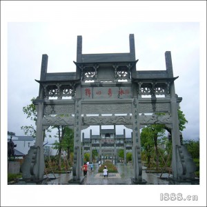 石雕牌坊-101