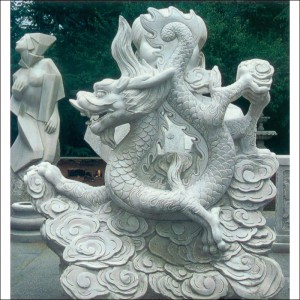 石雕龍