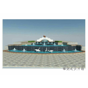 假山-噴泉2