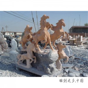 DW-1004_石雕馬