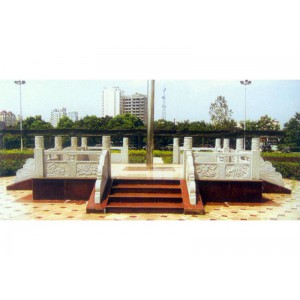 石雕升旗臺(tái)-1002